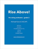 Rise Above! Orchestra sheet music cover